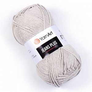 Пряжа YarnArt Jeans Plus №49 Св.серый