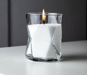 Воск для насыпных свечей в гранулах (гранулированные) пакет 0,5 кг, без вазы. Белый воск