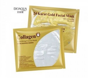 Bioaqua Collagen Nourishing Crystal Mask Маска для лица, 60 г.