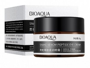 BIOAQUA Snake Venom Peptide Eye Cream крем для области вокруг глаз с пептидами, 30 г.