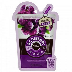 Mediheal Маска для лица VITA Acaiberry Ягоды Ассаи, 20 мл (еврохол ...