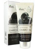 EKEL Пилинг гель-скатка для умывания с Древесным углем Peeling Gel Charcoal, 100мл