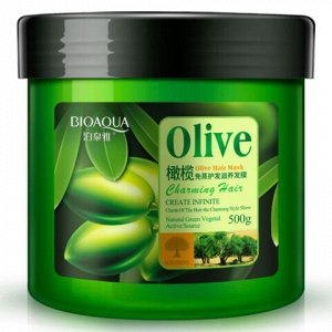 Bioaqua Маска для волос с экстрактом оливы 500 г /Арт-BQY0030