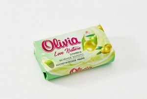 Мыло ALVIERO Olivia Love Nature&Fruttis Оливка Зелёное золото 140 гр