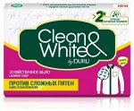 Мыло DURU CLEAN&amp;WHITE хозяйственное Против пятен 120 гр 1/48