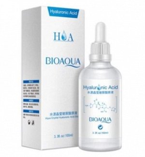 Bioaqua Aqua Crystal Hyaluronic Acid Увлажняющая сыворотка с гиалуроновой кислотой, 100 мл