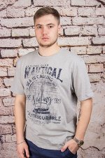 Футболка 7728 серый OFF