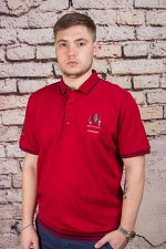 Футболка 2433В бордовый CAHOTER