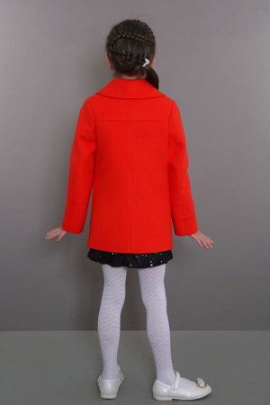 Пальто детское демисезонное 7-506-890  (красный)