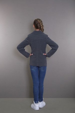 Пальто детское демисезонное 7-506-017  (серый)