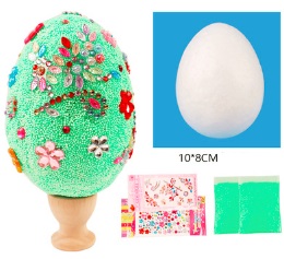 Творческий набор "Пасхальное яйцо" (БЕЗ подставки) В наборе: шариковый пластилин (20г)