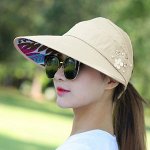 Универсальная солнцезащитная шляпа складная