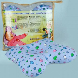 Подушка ортопедическая для новорожденного