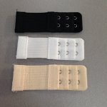 Удлиннители для бюстов на 2 крючка с расширительной резинкой
