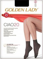 GOLDEN LADY Ciao 20 Носки женские 2 пары не формованные, с прозрачным мыском