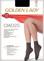 GOLDEN LADY  Ciao 20 Носки женские 2 пары не формованные, с прозрачным мыском