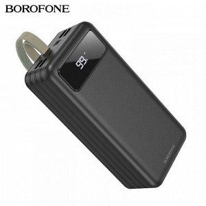 Портативный аккумулятор Power Bank BOROFONE DBR09 60000 mAh QC18W 4USB+3*Micro, Type-C, Apple внешний аккумулятор