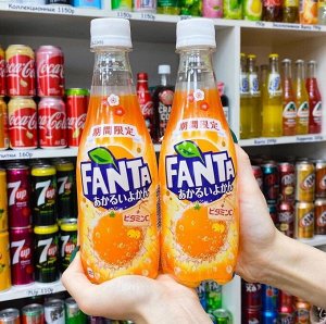 Fanta Akari Iyokan + Vitamin C 410ml - Японская Фанта Акари Иокан с витамином Ц