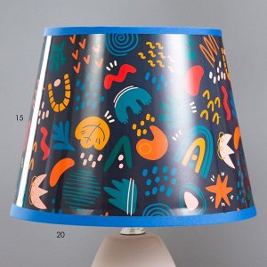 Настольная лампа "Ласи" Е14 15Вт 20х20х30 см RISALUX
