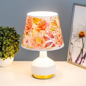 Настольная лампа "Флоренция" Е14 40Вт 20х20х30,5 см RISALUX