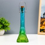 Фигурка светящаяся RISALUX «Эйфелева башня», LED-ночник, от батареек 3xLR44, 8x8x25 см