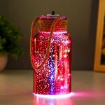 Фигурка светящаяся RISALUX «Ласси», LED-ночник, от батареек, красный 8x8x17 см