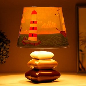Настольная лампа "Море" Е14 15Вт 20х20х28 см