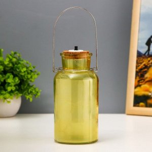 Фигурка светящаяся RISALUX «Анде», LED-ночник, от батареек, жёлтый, 8x8x16.5 см