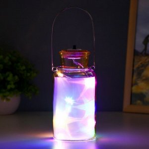 Фигурка светящаяся RISALUX «Анде», LED-ночник, от батареек, жёлтый, 8x8x16.5 см