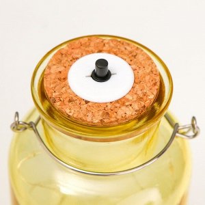 Фигурка светящаяся RISALUX «Анде», LED-ночник, от батареек, жёлтый, 8x8x16.5 см