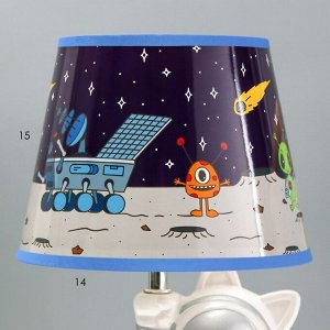 Настольная лампа "Космос " Е14 15Вт МИКС 20х20х35 см