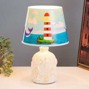Настольная лампа "Морское побережье" Е14 15Вт 20х20х32,5 см