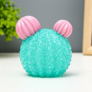 Фигурка светящаяся RISALUX «Кактусёнок», LED-ночник, 1 Вт, от батареек LR44, 9x9x6 см, МИКС