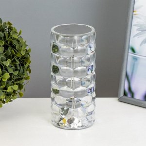 Настольная лампа с ПДУ «Призма» LED RGB сенсорная АКБ 8x8x18 см RISALUX