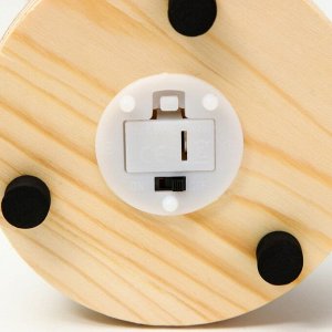 Фигурка световая в колбе RISALUX «Предложение», LED-ночник, от батареек 3xLR44, 10x10x21 см