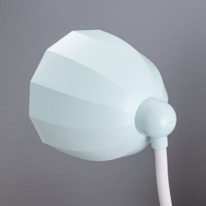 Настольная лампа «Робот» LED 5 Вт USB АКБ лазурный 11.8x7.8x31 см RISALUX