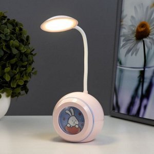 Настольная лампа "Джинни" LED 1Вт USB АКБ МИКС 10х10х27 см RISALUX