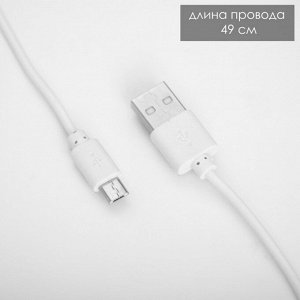 Настольная лампа "Космос" LED 2Вт USB АКБ МИКС 10х7,5х30 см RISALUX