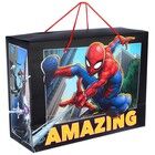 Пакет-коробка, &quot;Amazing&quot;, Человек-паук, 40 х 30 х 15 см