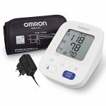 Тонометр OMRON M3 Comfort (HEM-7134-ALRU) с адаптером