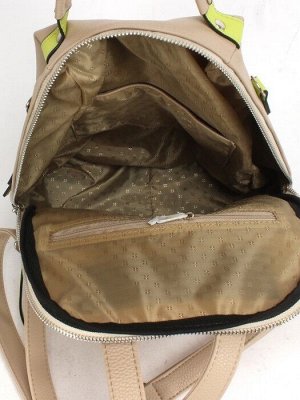 Рюкзак жен искусственная кожа ADEL-264/1в/ММ,  1отдел, бежевый флотер 251843