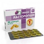 Масло расторопши первый холодный отжим, 750 мг, 30 капсул