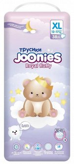 JOONIES Royal Fluffy Подгузники-трусики, размер XL (12-17 кг), 38 шт.