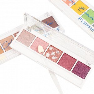 Тени для век Farres 5 Colors Eyeshadow