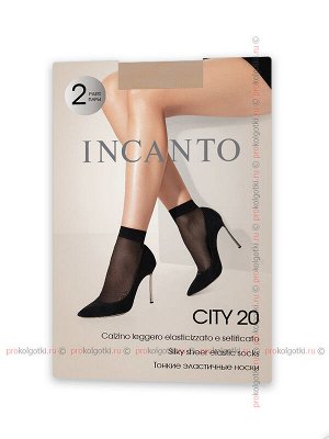 INCANTO, CITY 20 calzino, 2 pairs