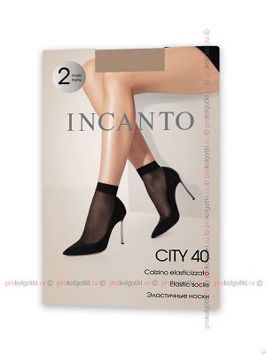 INCANTO, CITY 40 calzino, 2 pairs