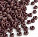 6/0 RR-0409F Opaque matte chocolat
