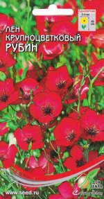 Лен крупноцветковый Рубин