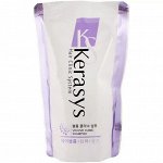 KeraSys Шампунь для тонких и ослабленных волос Оздоравливающий для глубокой очистки и профессионального ухода Сменный блок 500 г Керасис