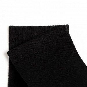 Носки детские Junior, цвет чёрный, размер 16